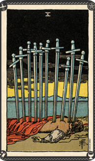 Understanding Ten of Swords message