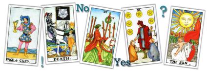 ¿Qué cartas del Tarot significan sí o no? [es] post image